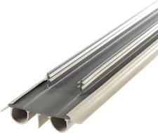 43820 Vinyl Concealed Kerf/Channel Fit under Door Seal, Easy-To-Install Draft St