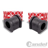 2X febi 19Mm Stabilager Vorne Passend FüR KIA RIO Links+Rechts