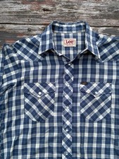 70s Lee Western Shirt Made in USA No size tags but measurements are pictured