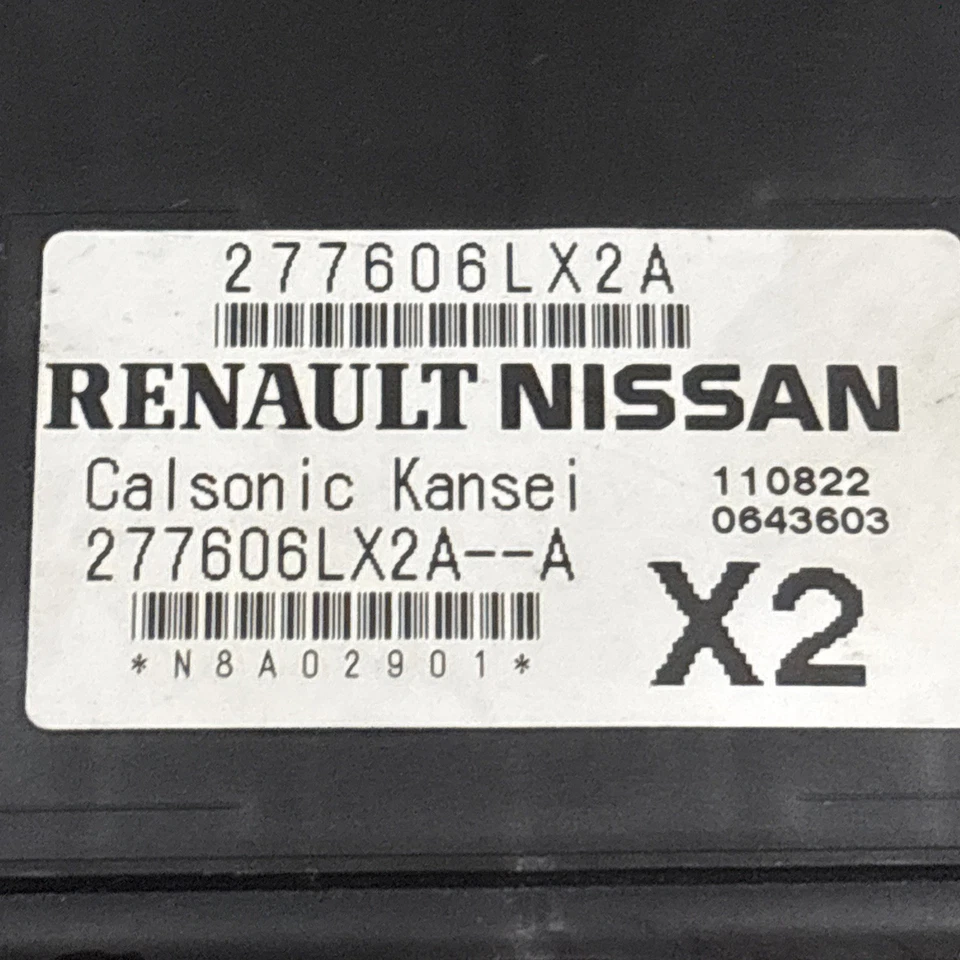 Unidad de módulo de control de aire acondicionado Nissan Sentra 2020-2024 27760-6LX2A OEM Foto 2 de 4