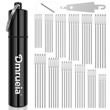 Dmrueia 60 Pcs Large Eye Embroidery Needles, 6 Sizes Hand Sewing Needles