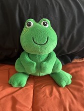 Plush Frog Green Toad Stuffed Animal 9  