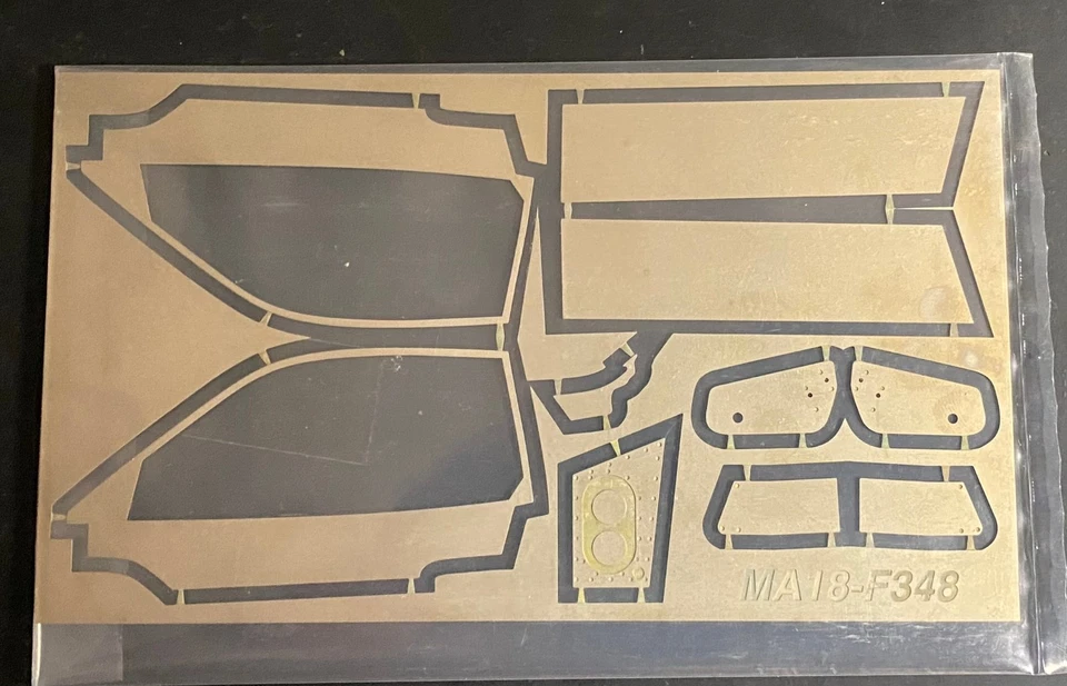 MERI KITS 1/18 TRANSKIT (1) Ref: MA1801 FERRARI 348 TOTIP LE MANS 1994 x BURAGO - Immagine 3 di 4