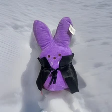 Halloween Peeps Jumbo 24" DRACULA Bunny Plush NEW WITH TAGS