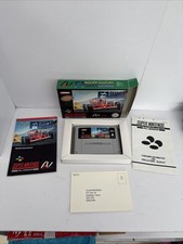 Super Nintendo Aguri Suzuki F1 Super Driving SNES Complete PAL UK In VGC