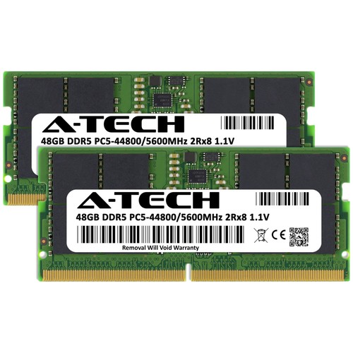 96GB 2x 48GB DDR5-5600 Dell G15 5530 G15 5535 G16 7630 Memory RAM - Picture 2 of 6