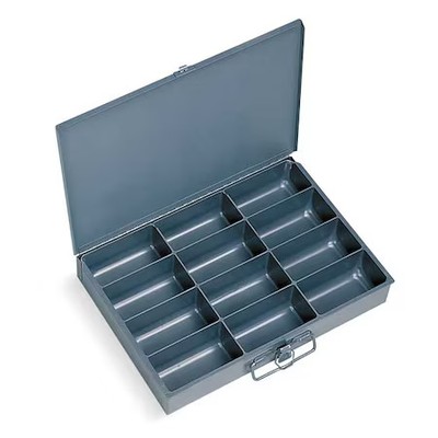 Durham Mfg 211-95-D937 Steel, Compartment Drawer, 9 7/8 In D X 2 1/8 In H X 13