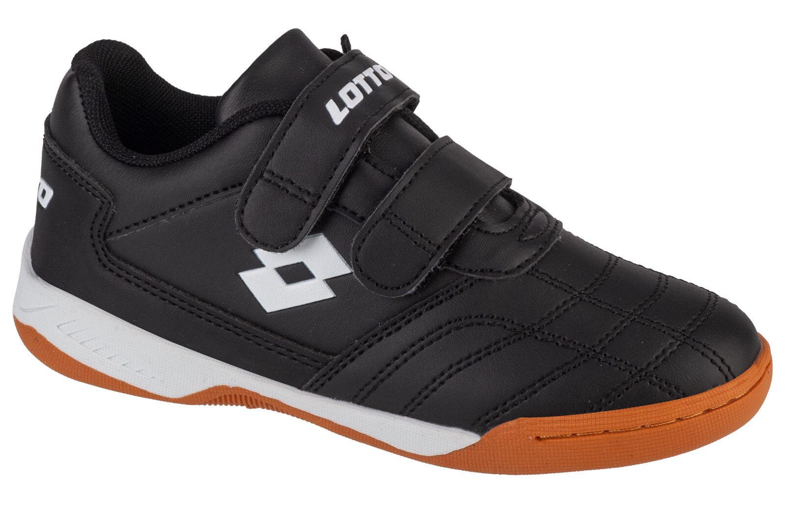 scarpe da calcio per un ragazzo Lotto Pacer K nero