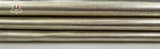 METALLIC LIGHT GOLD Soft Italian Lambskin Sheep leather hides 4sqf 0.9mm C1850