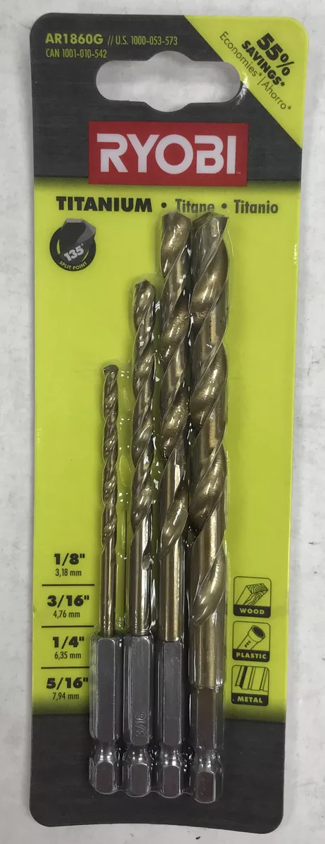 Ryobi hex 2024 drill bits