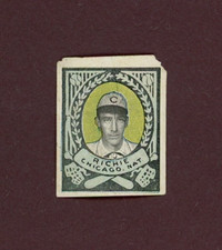 1911 HELMAR STAMPS Lew Richie Chicago Cubs T332
