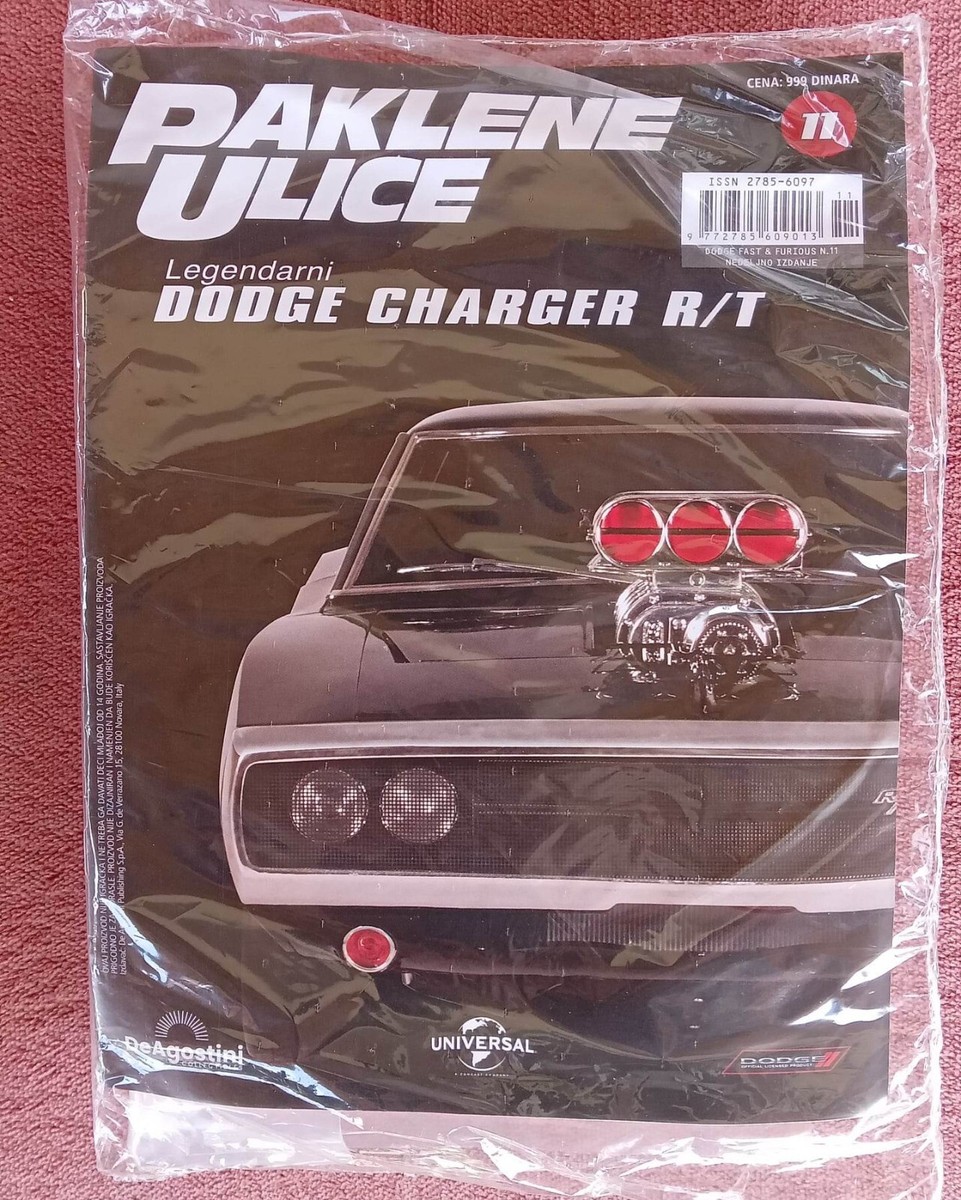 De Agostini 1/8 Fast And Furious Dodge Charger R/T Weekly