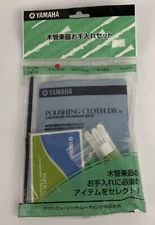 Yamaha Cork Grease Key Oil Paper Set Polishing Cloth Woodwind Cleaning Kit Japan