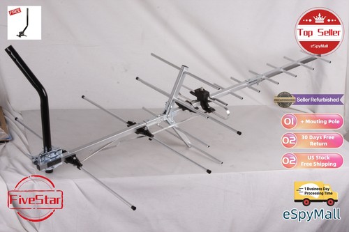 Long Range Yagi HDTV Antenna 300 Mile for Crisp 4K & 1080p OTA TV - Picture 19 of 24