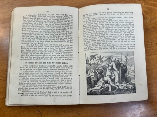 Biblical Stories of the Old New Testament - 1877 German Language Catholic School - Picture 15 of 19