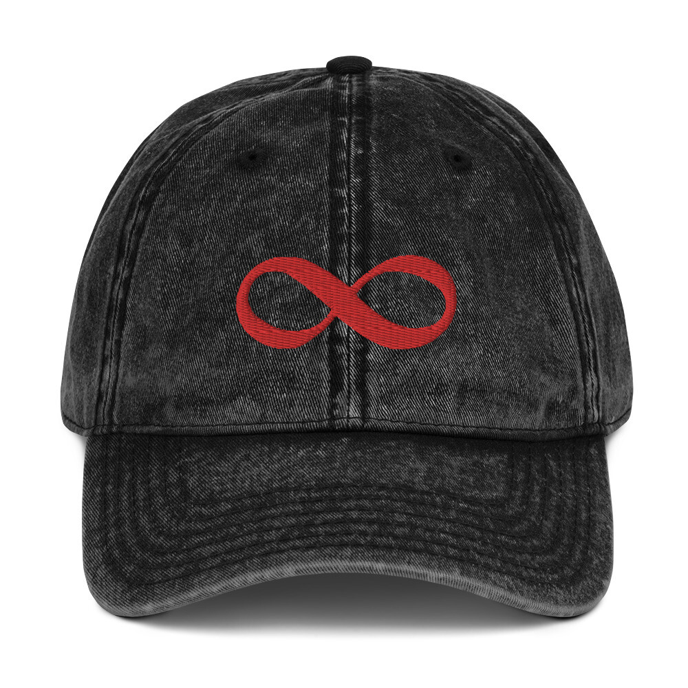 Infinity Symbol Baseball Cap Vintage Cotton Twill Hat | eBay