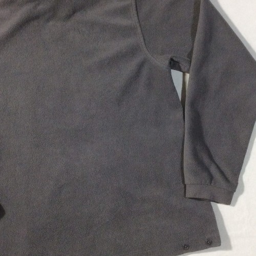 Columbia Gray Fleece Full Zip LS Jacket Coat Youth 18/20 - Picture 8 of 10