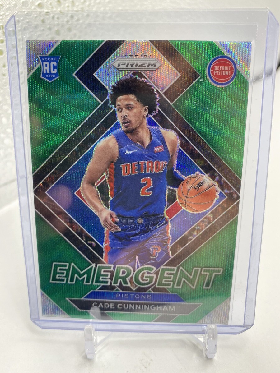 21-22 Panini Prizm Cade Cunningham Detroit Pistons RC Emergent 