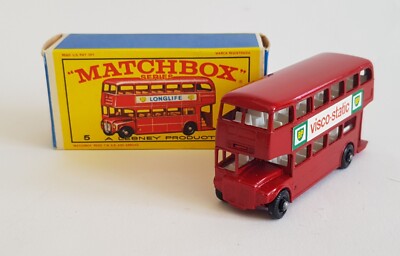 Matchbox Series No. 5, BP Visco-Static, London Bus, - Superb Mint Condition
