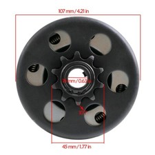 Centrifugal Go Kart Clutch 5/8" Bore 10T for 40 420 Chain Mini Bikes Buggy Mower