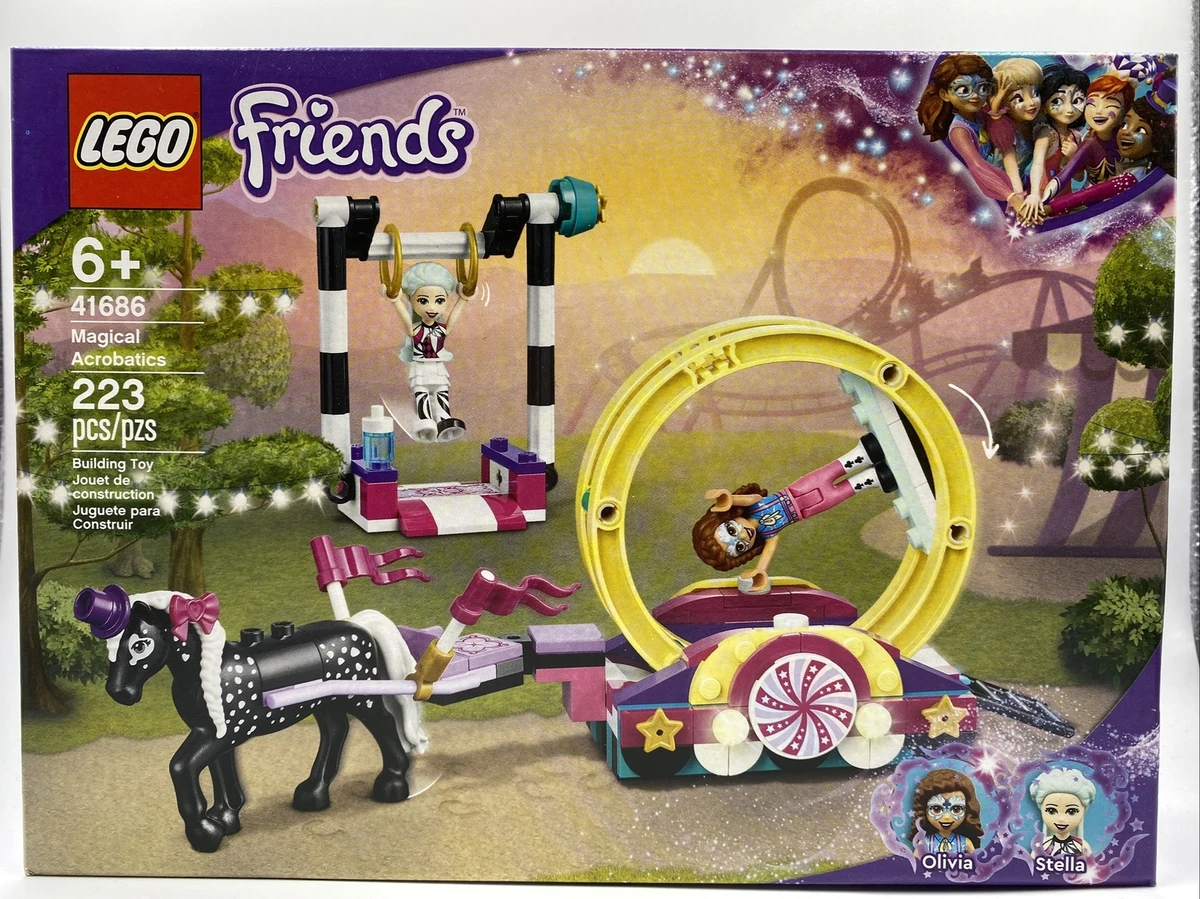 LEGO Friends Magical Acrobatics Gymnastics 223 Pieces Model 41686