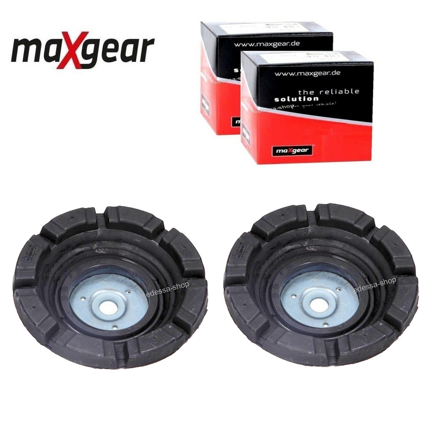 BESTPRICE 2x Domlager Vorne Für Renault Captur, Clio, Modus & Zoe - Komplettset Vorderachse