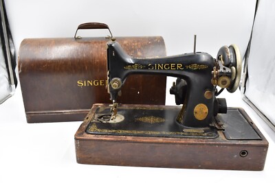 1929 Singer Model 99 Sewing Machine With Case #AC897389 UNTESTED