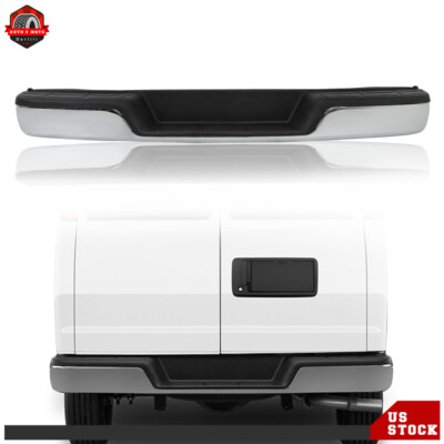 Rear Step Bumper Chrome Steel GM1103142 For Chevy Express 2500 3500 1996-2021