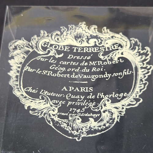 Authentic Models World Globe Ornament Terrestre With Box Study Office Decor - Picture 7 of 12
