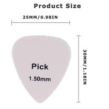 1 Set Alice Guitar Picks Acoustic Electric Plectrums Assorted Thin 0.58mm-1.50mm