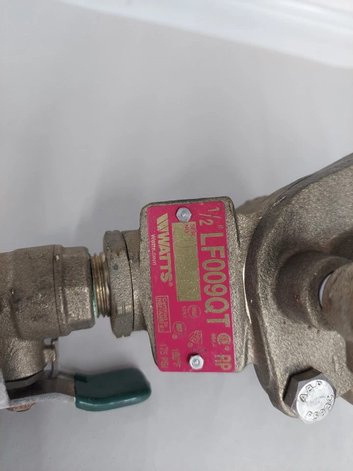 MONTAJE ZONA PRESIÓN REDUCIDA K1876 VATIOS LF009QT PSI 175 Foto 2 de 3