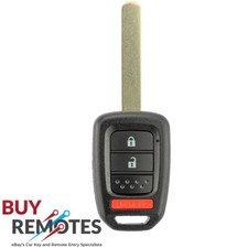 Honda 3 Button Replacement Car Key Suit Fit, Jazz 2015 - 2020, Crosstour, Civic