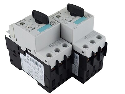 Siemens 3RV1021-0HA10 Sirius Circuit Breaker, 10A, 3RV10210HA10 ( Lot of 2 )