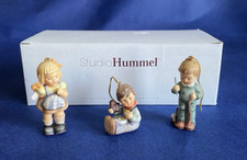 Vintage Studio Hummel Goebel 3 Christmas Ornaments with Box and Certificates