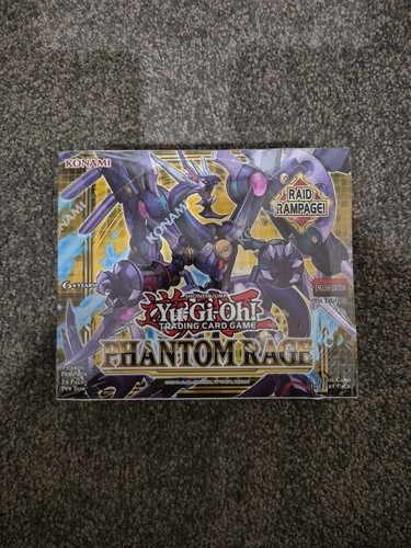 Yu-gi-oh Tcg Phantom Rage 1st Edition Booster Box | eBay Australia