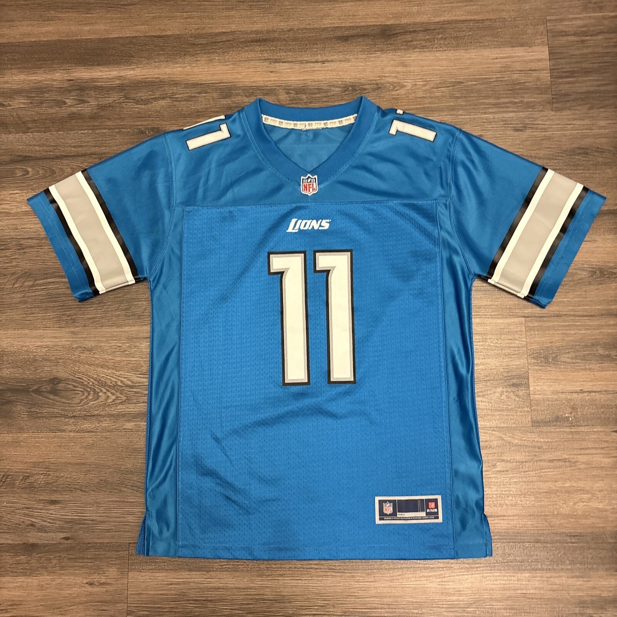 NFL Proline Detroit Lions Jones JR #11 Jersey Youth Boys Large