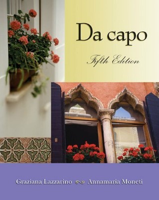 Da Capo: An Italian Review Grammar by Lazzarino, Graziana 0030341795
