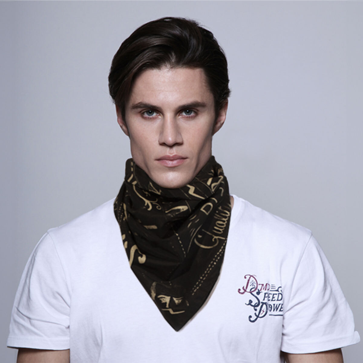 Bandana Moto DMD Square Soixante-Quinze 60x60 CM Coton Et Soie