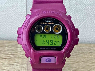 G-Shock DW 6900NB 4JF Purple Metallic Colors Crazy Colors Batterie 