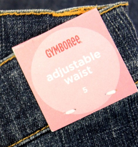 2006 Gymboree Park City Luxe Scenic Lined Hem Jeans sz 5 NWT Flared Pony Cute - Picture 7 of 7
