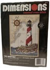 Dimensions Counted Cross Stitch Kit The Maritime 6679 5x7 Lighthouse Ocean New