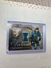 2025-26 Upper Deck Artifacts Threads of Time Erik Karlsson #TT-EK