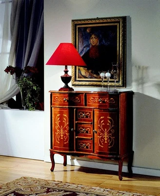 Design Kommode Barock Kommoden Schränke Holz Italienische Möbel Anrichte Neu - Bild 1 von 4