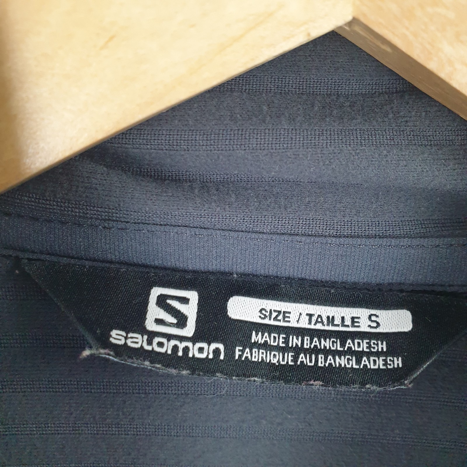 Salomon 1 4 Zip Running Top Uomo Piccolo Grigio Pullover Poliestere Tempo Libero