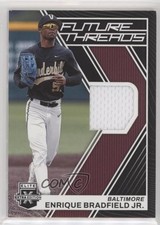 2023 Panini Elite Extra Edition Future Threads Enrique Bradfield Jr #FT-EB 0u66