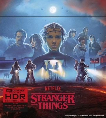 STRANGER THINGS: THE COMPLETE SERIES [DELUXE EDITION] (ARROW) (4K UHD)*PREORDER*