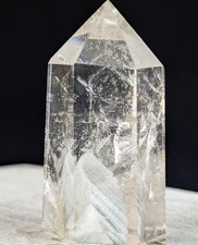 Garden Quartz Tower Point Clear Crystal Gemstone Chakra