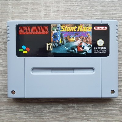 SNES Stunt Race FX PAL Spiel Super Nintendo NOE Game Cartridge