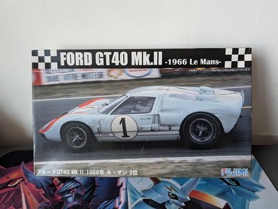Fujimi Model 1/24 Real Sports Car Series No.32 Ford GT40 MK-II'66 Le Mans *Neu*