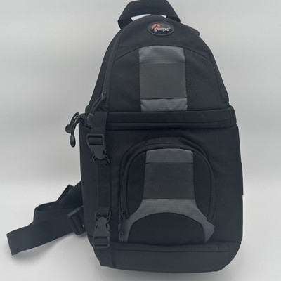 Lowepro Camera Backpack Slingshot 100 AW Weatherproof Bag Gray Black 17''